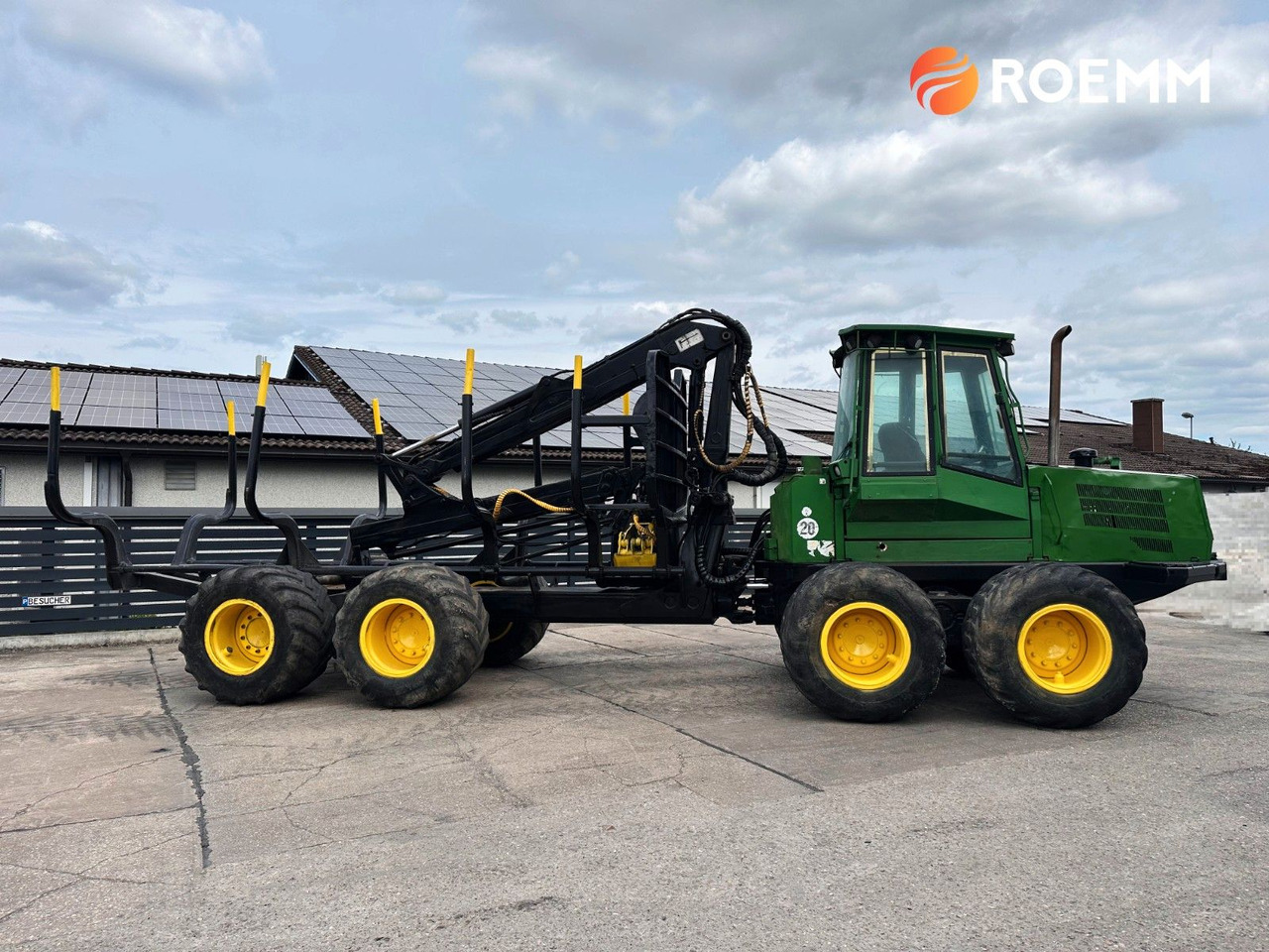 John Deere 1110 D*KRAN CF572 10 Meter - Forwarder: foto 4 John Deere 1110 D*KRAN CF572 10 Meter - Forwarder: foto 4