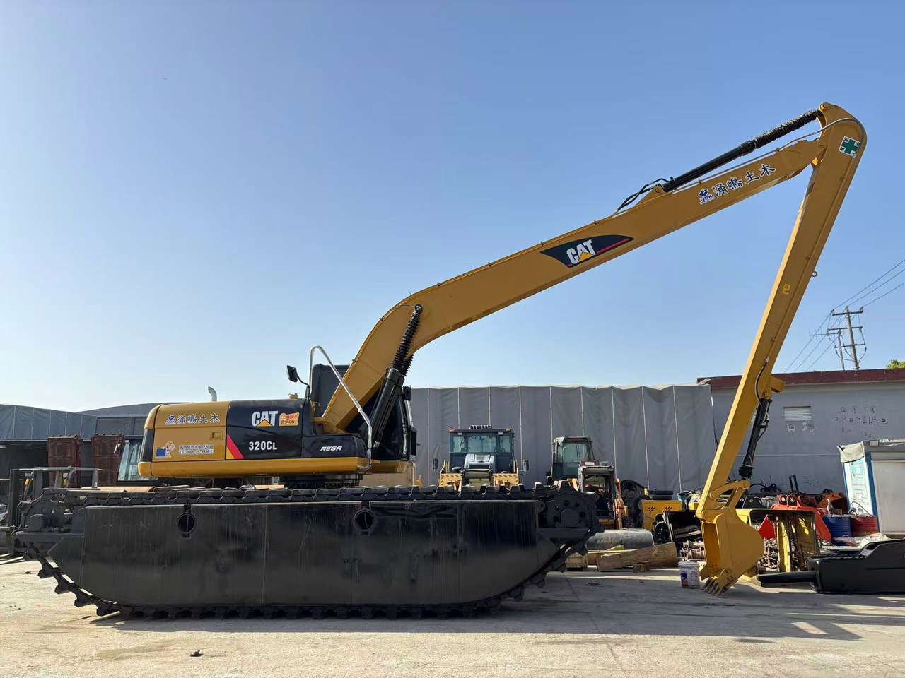 Caterpillar CAT 320C Floating Excavator with 15m long boom - Escavatore: foto 3 Caterpillar CAT 320C Floating Excavator with 15m long boom - Escavatore: foto 3