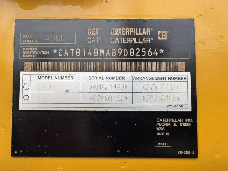 Caterpillar 140M **Matriculada en Espana** - Grader: foto 3 Caterpillar 140M **Matriculada en Espana** - Grader: foto 3