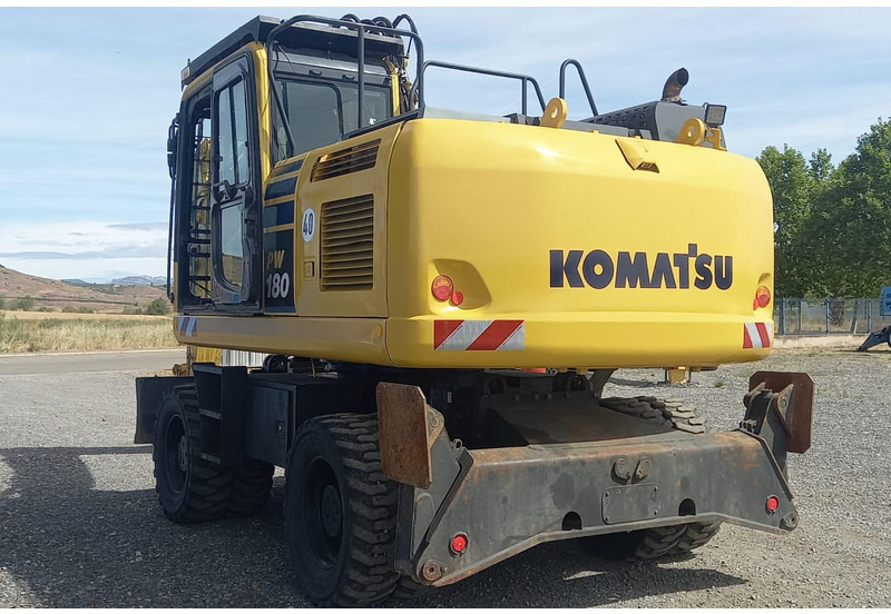 Komatsu PW180-10 - Escavatore gommato: foto 4 Komatsu PW180-10 - Escavatore gommato: foto 4