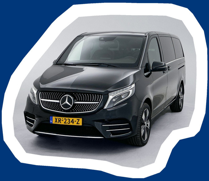 Mercedes-Benz V-Klasse 220d Lang Avantgarde Edition 8 Persoons incl. BPM Elektr schuifdeuren Nappa Leder Pano 8 zitplaatsen Geel kenteken - Minibus, Pulmino: foto 1 Mercedes-Benz V-Klasse 220d Lang Avantgarde Edition 8 Persoons incl. BPM Elektr schuifdeuren Nappa Leder Pano 8 zitplaatsen Geel kenteken - Minibus, Pulmino: foto 1