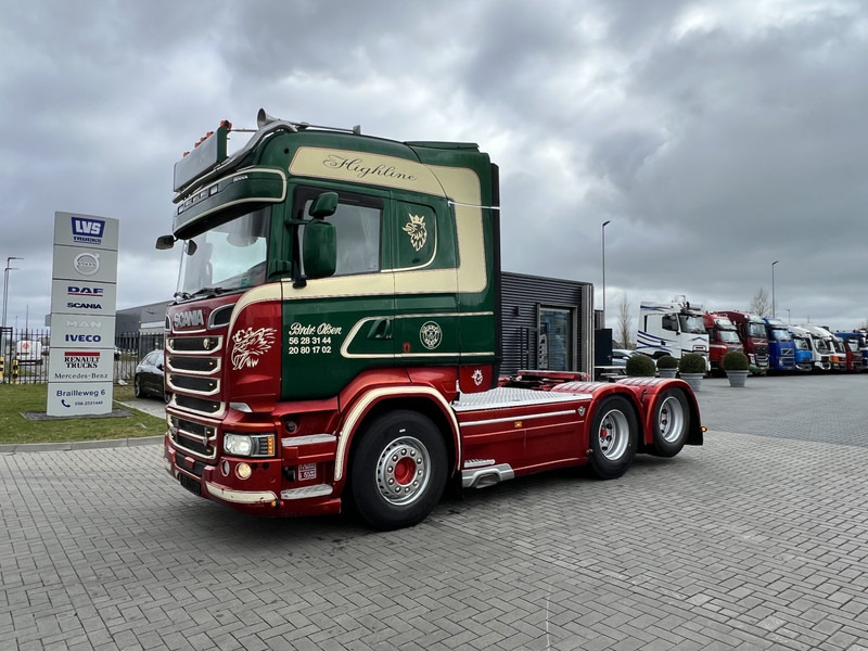 Trattore stradale Scania R580 V8 6x2 trekker Retarder / Hydraulic / Only 415.000km: foto 1