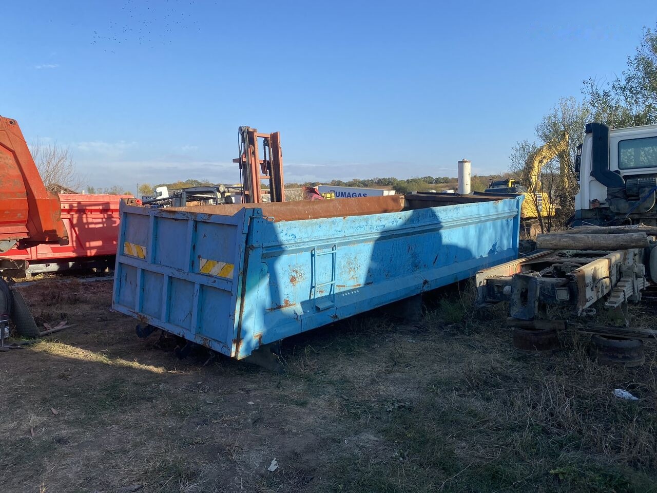 Hyva bena originala DAF 8x4 cu semisasiu si cilindru basculare - Cassone ribaltabile: foto 2 Hyva bena originala DAF 8x4 cu semisasiu si cilindru basculare - Cassone ribaltabile: foto 2