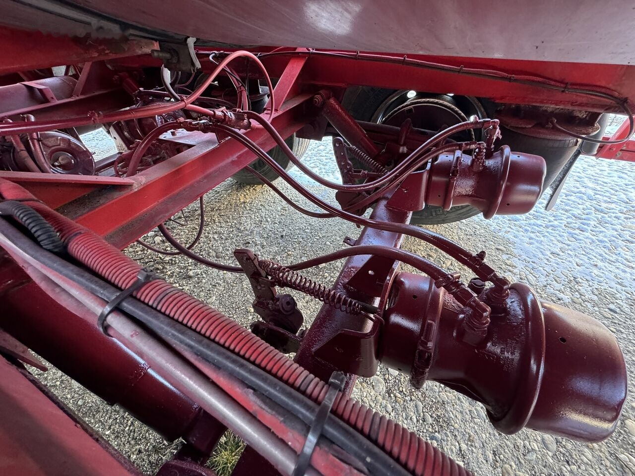 Semirimorchio cisterna per il trasporto di alimenti LAG cisterna 30 T - sasiu inox - inox alimentar - 1998: foto 6