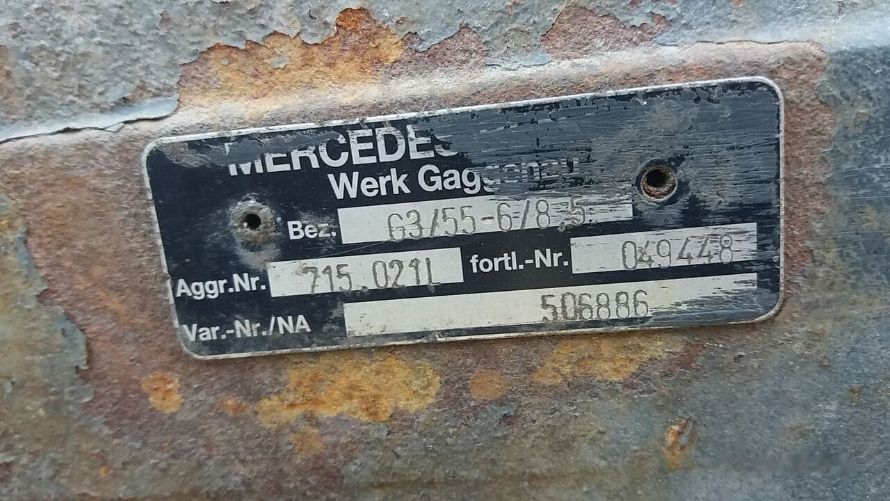 Mercedes-Benz G3-55 6-8,5 OM366 Mercedes-Benz - Cambio per Camion: foto 2 Mercedes-Benz G3-55 6-8,5 OM366 Mercedes-Benz - Cambio per Camion: foto 2