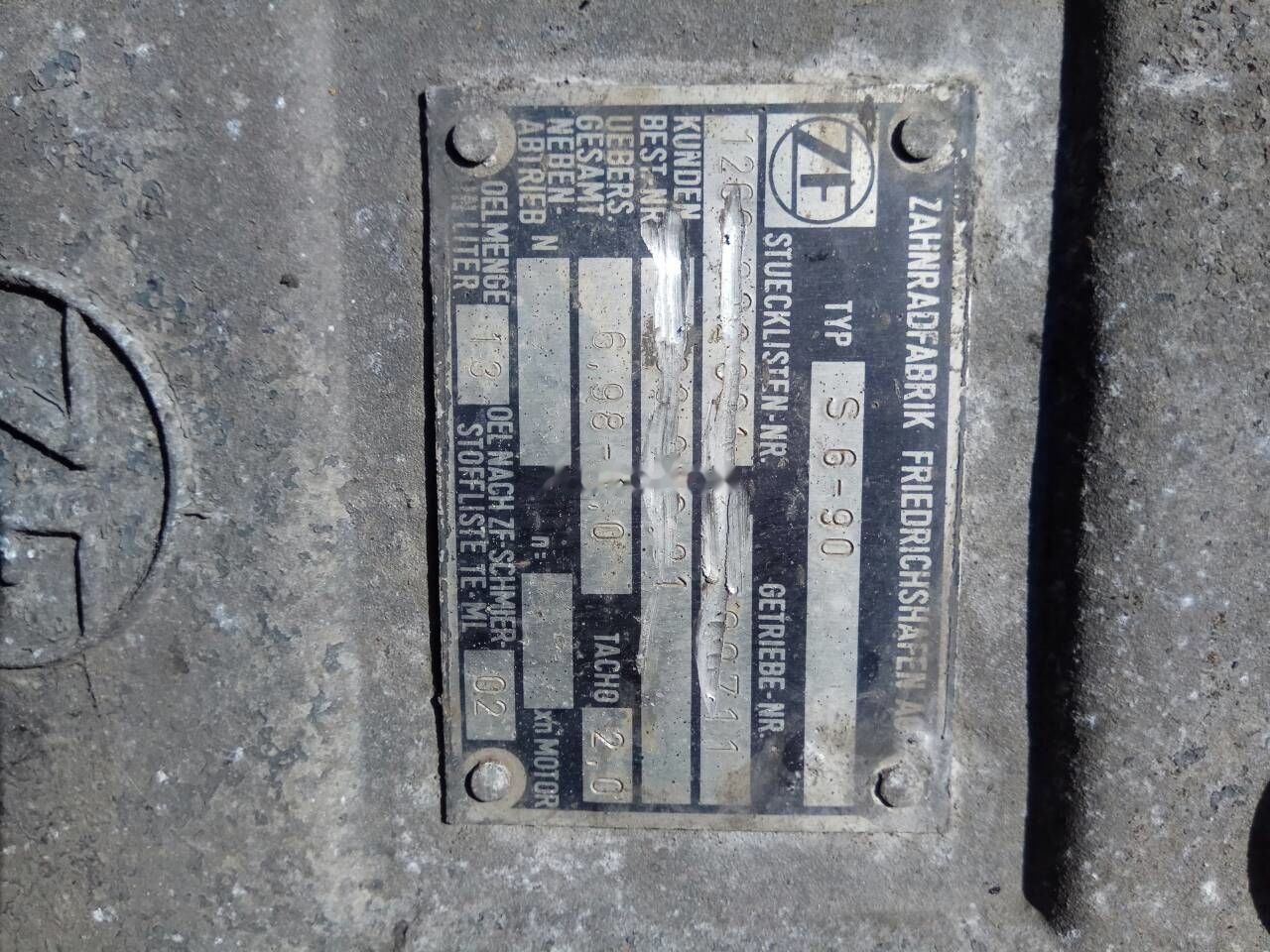 ZF S6-90 - Cambio per Camion: foto 5 ZF S6-90 - Cambio per Camion: foto 5