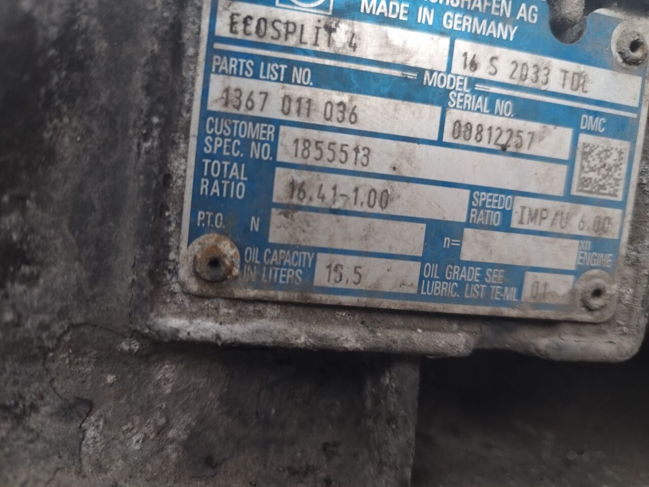 ZF truck - Cambio per Camion: foto 1 ZF truck - Cambio per Camion: foto 1