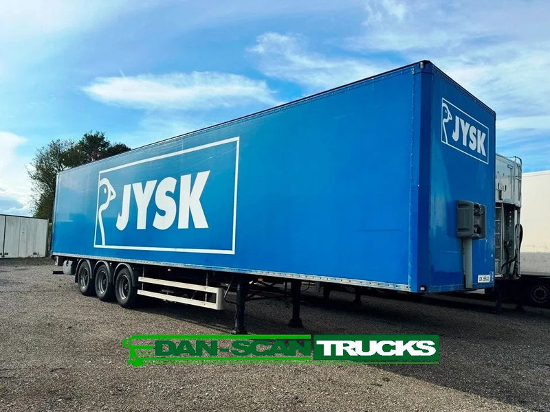 Fruehauf 3 aksl box Trailer inkl. lift - Semirimorchio furgonato: foto 1 Fruehauf 3 aksl box Trailer inkl. lift - Semirimorchio furgonato: foto 1