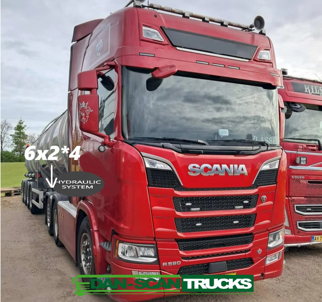 Scania R590 V8 NGS Rear steering 6x2*4. Air / Air suspension. Hydr. system - Trattore stradale: foto 2 Scania R590 V8 NGS Rear steering 6x2*4. Air / Air suspension. Hydr. system - Trattore stradale: foto 2