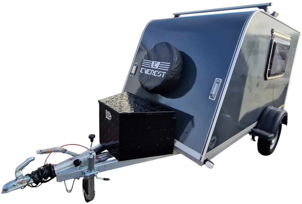 Microcamp mini przyczepa kempingowa transportowa teardrop - Rimorchio per auto: foto 3 Microcamp mini przyczepa kempingowa transportowa teardrop - Rimorchio per auto: foto 3