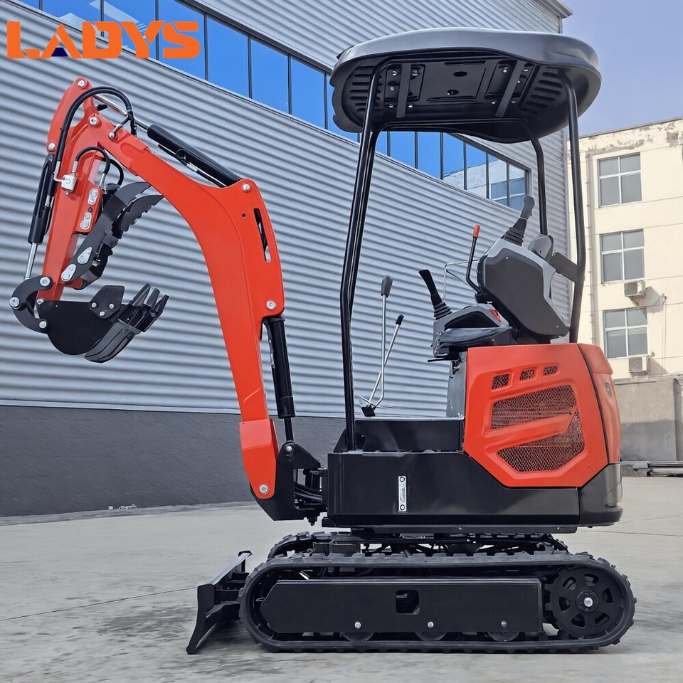 LADYS Mini Excavator CE Certification Kubota Engine(Factory Outlet) Mini Pelle Minibagger Minikoparka Miniexcavadora - Miniescavatore: foto 5 LADYS Mini Excavator CE Certification Kubota Engine(Factory Outlet) Mini Pelle Minibagger Minikoparka Miniexcavadora - Miniescavatore: foto 5