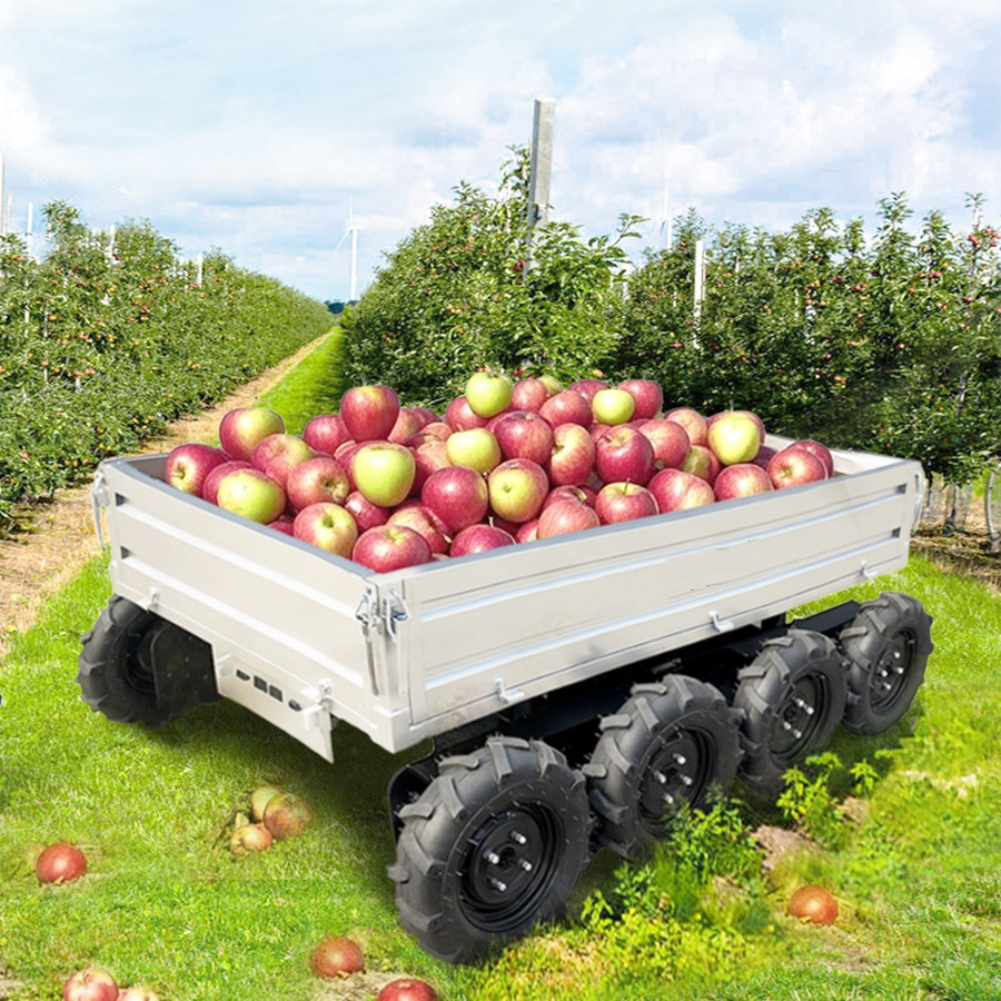 LEZUM All-Terrain Four-Wheel Drive And Eight-Wheel Drive Transport Truck, Mountain Area Farm Orchard Greenhouse Construction Site Creeper Remote Control Electric Agricultural Transport Vehicle - Quad: foto 5 LEZUM All-Terrain Four-Wheel Drive And Eight-Wheel Drive Transport Truck, Mountain Area Farm Orchard Greenhouse Construction Site Creeper Remote Control Electric Agricultural Transport Vehicle - Quad: foto 5