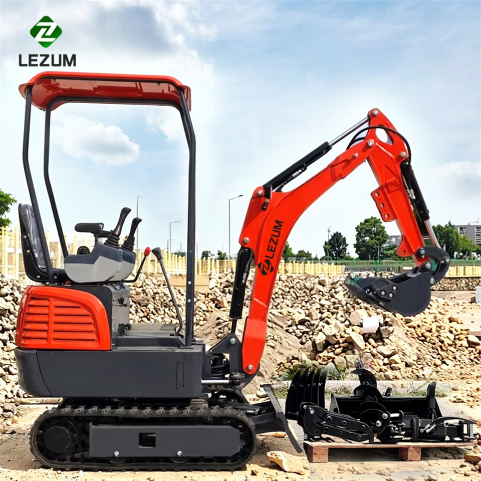 LEZUM Mini Excavator CE Certification Kubota Engine(Factory Outlet) Mini Pelle Minibagger Minikoparka Miniexcavadora - Miniescavatore: foto 4 LEZUM Mini Excavator CE Certification Kubota Engine(Factory Outlet) Mini Pelle Minibagger Minikoparka Miniexcavadora - Miniescavatore: foto 4