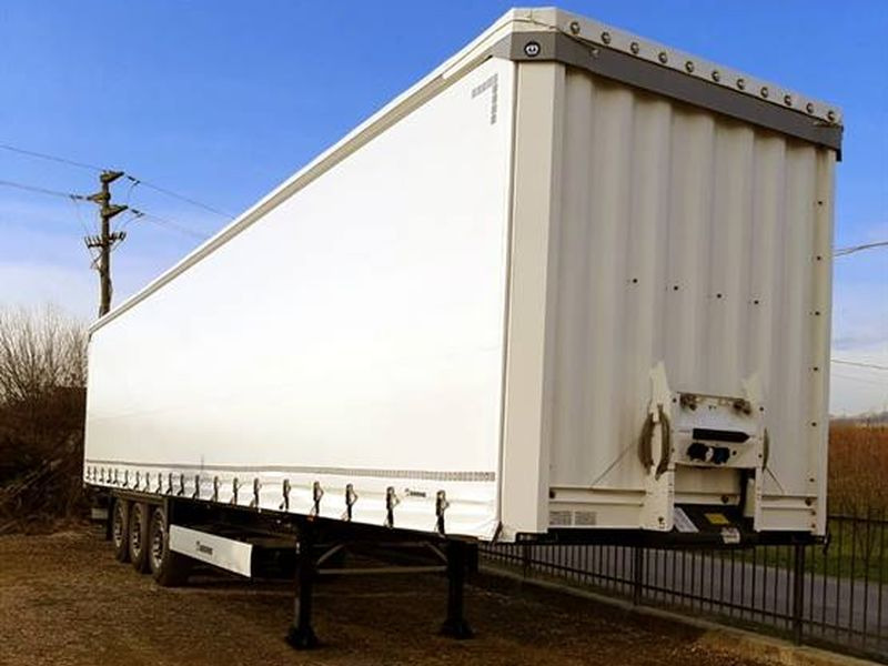 SEMIRIMORCHIO KRONE CENTINATO ALLA FRANCESE semirimorchio - Semirimorchio centinato: foto 1 SEMIRIMORCHIO KRONE CENTINATO ALLA FRANCESE semirimorchio - Semirimorchio centinato: foto 1