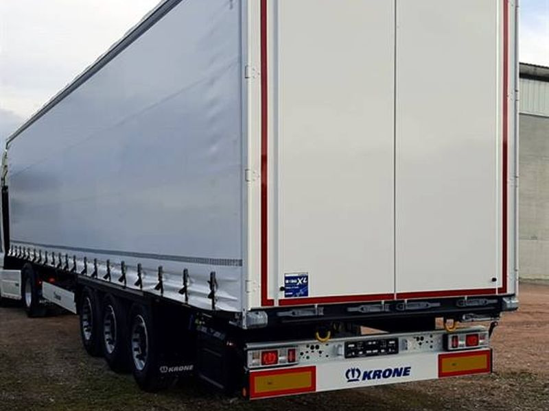 SEMIRIMORCHIO KRONE CENTINATO ALLA FRANCESE semirimorchio - Semirimorchio centinato: foto 4 SEMIRIMORCHIO KRONE CENTINATO ALLA FRANCESE semirimorchio - Semirimorchio centinato: foto 4