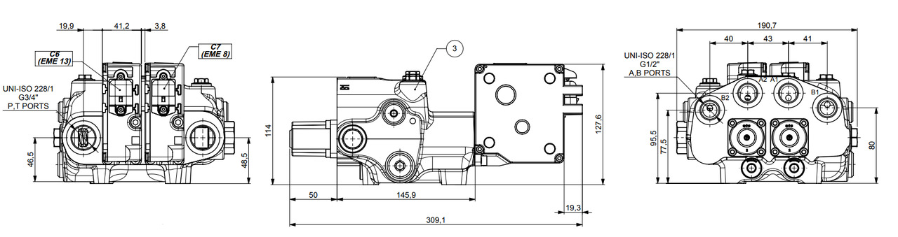 Walvoil SDM/DLM Allis-Chalmers, Case IH Magnum, Fiat, Ford - Caricatore frontale per trattori per Caricatore frontale per trattori: foto 5 Walvoil SDM/DLM Allis-Chalmers, Case IH Magnum, Fiat, Ford - Caricatore frontale per trattori per Caricatore frontale per trattori: foto 5