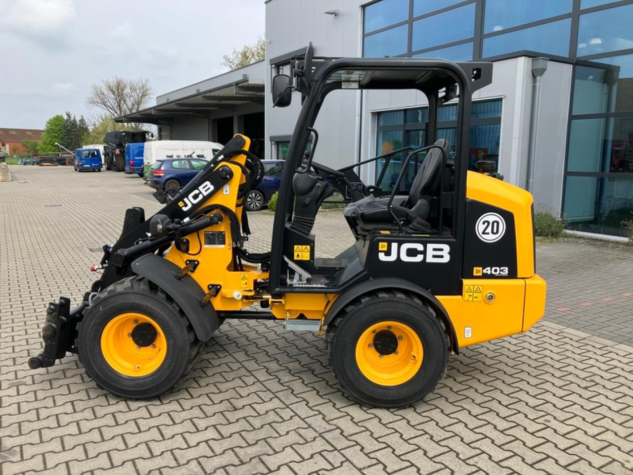 JCB 403 AGRI SMART POWER EURO-AUFNAHME - Pala gommata: foto 2 JCB 403 AGRI SMART POWER EURO-AUFNAHME - Pala gommata: foto 2