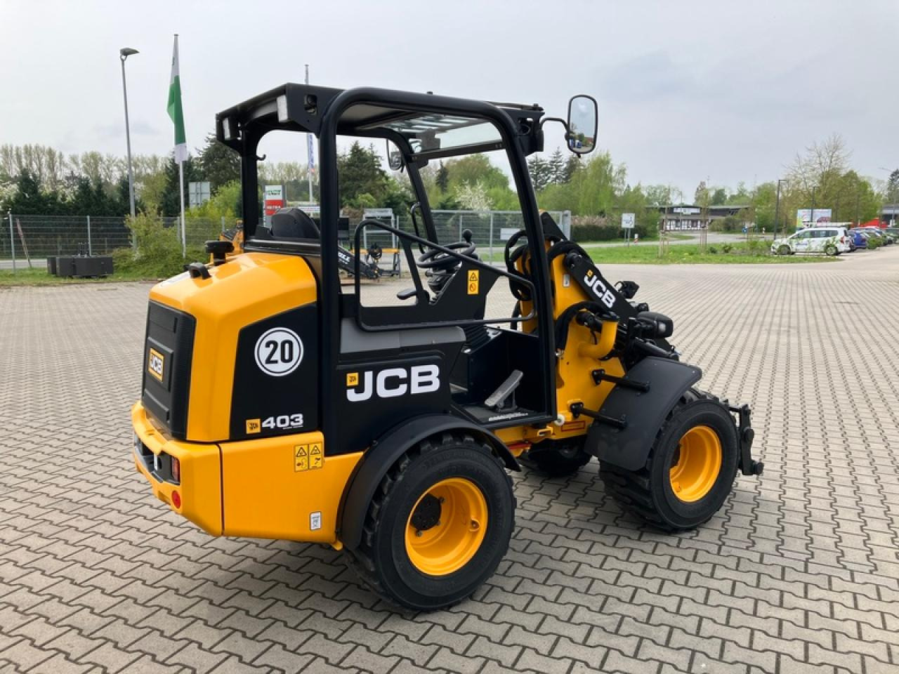 JCB 403 AGRI SMART POWER EURO-AUFNAHME - Pala gommata: foto 3 JCB 403 AGRI SMART POWER EURO-AUFNAHME - Pala gommata: foto 3