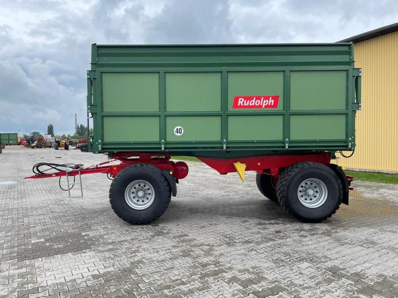 Welger RUDOLPH DK280RA 2 STÜCK VERFÜGBAR - Rimorchio a cassone agricolo: foto 2 Welger RUDOLPH DK280RA 2 STÜCK VERFÜGBAR - Rimorchio a cassone agricolo: foto 2