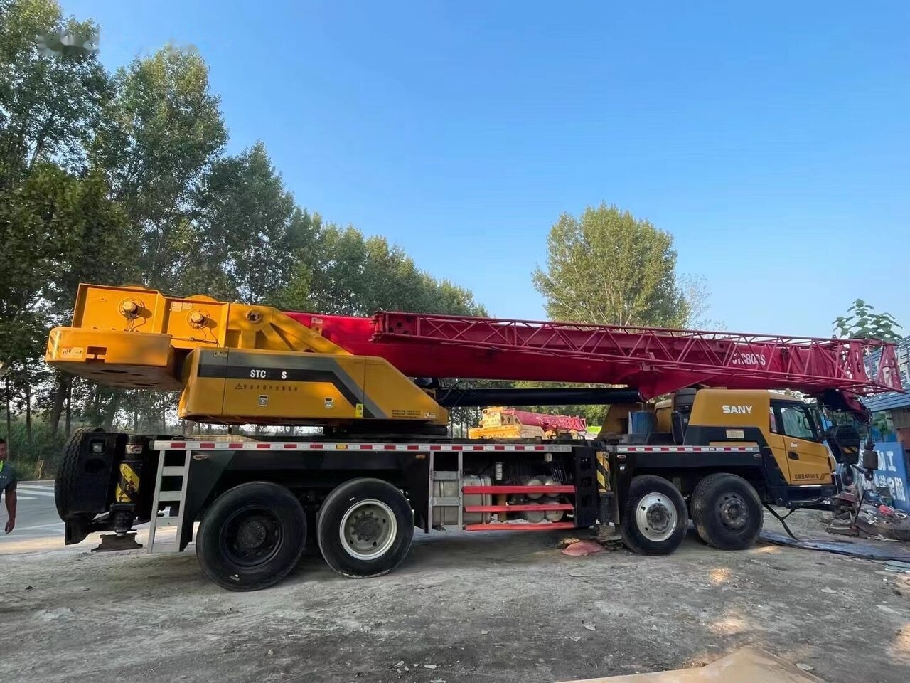 Sany Used Sany STC800 Original 80 Ton Mobile Crane Truck Truck Mounte - Autogru: foto 4 Sany Used Sany STC800 Original 80 Ton Mobile Crane Truck Truck Mounte - Autogru: foto 4
