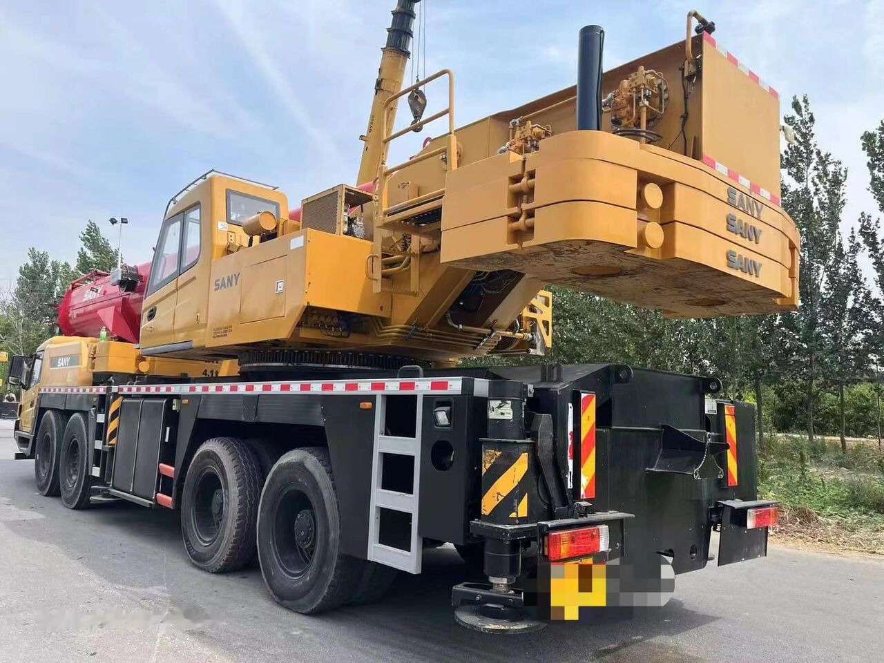 Sany Used Sany STC800 Original 80 Ton Mobile Truck Mounted Crane for - Autogru: foto 4 Sany Used Sany STC800 Original 80 Ton Mobile Truck Mounted Crane for - Autogru: foto 4