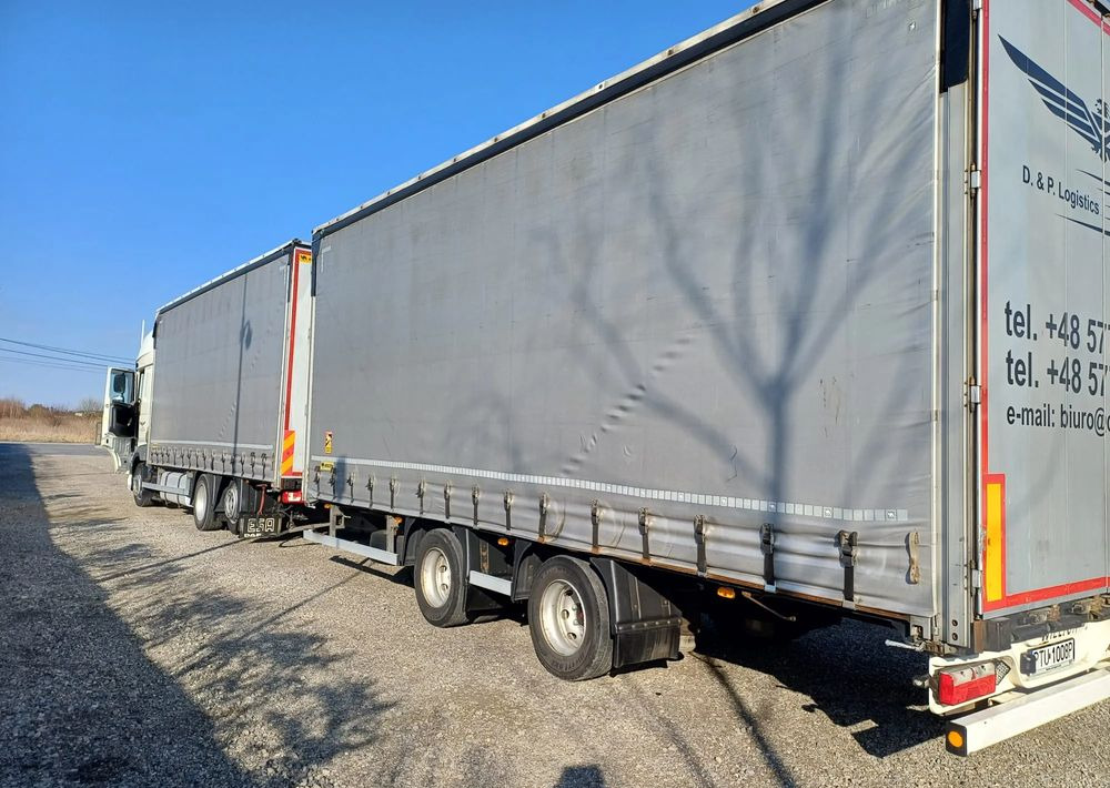 DAF XF 480 SUPER SPACE CAB / ZESTAW TANDEM PRZEJAZDOWY 120m3 - Camion centinato: foto 4 DAF XF 480 SUPER SPACE CAB / ZESTAW TANDEM PRZEJAZDOWY 120m3 - Camion centinato: foto 4