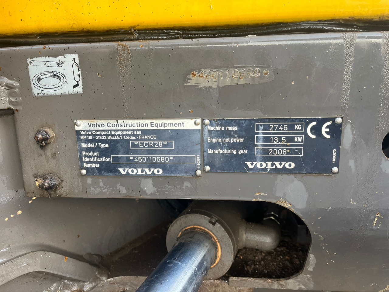 Miniescavatore MINIESCAVATORE VOLVO ECR 28: foto 9
