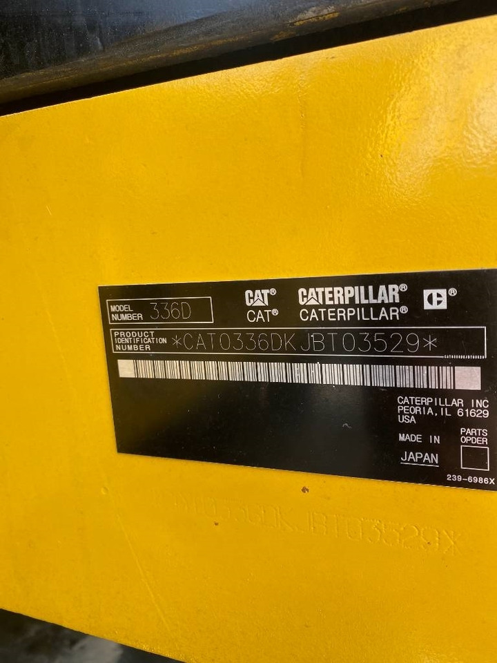 CAT 336 - Escavatore cingolato: foto 4 CAT 336 - Escavatore cingolato: foto 4