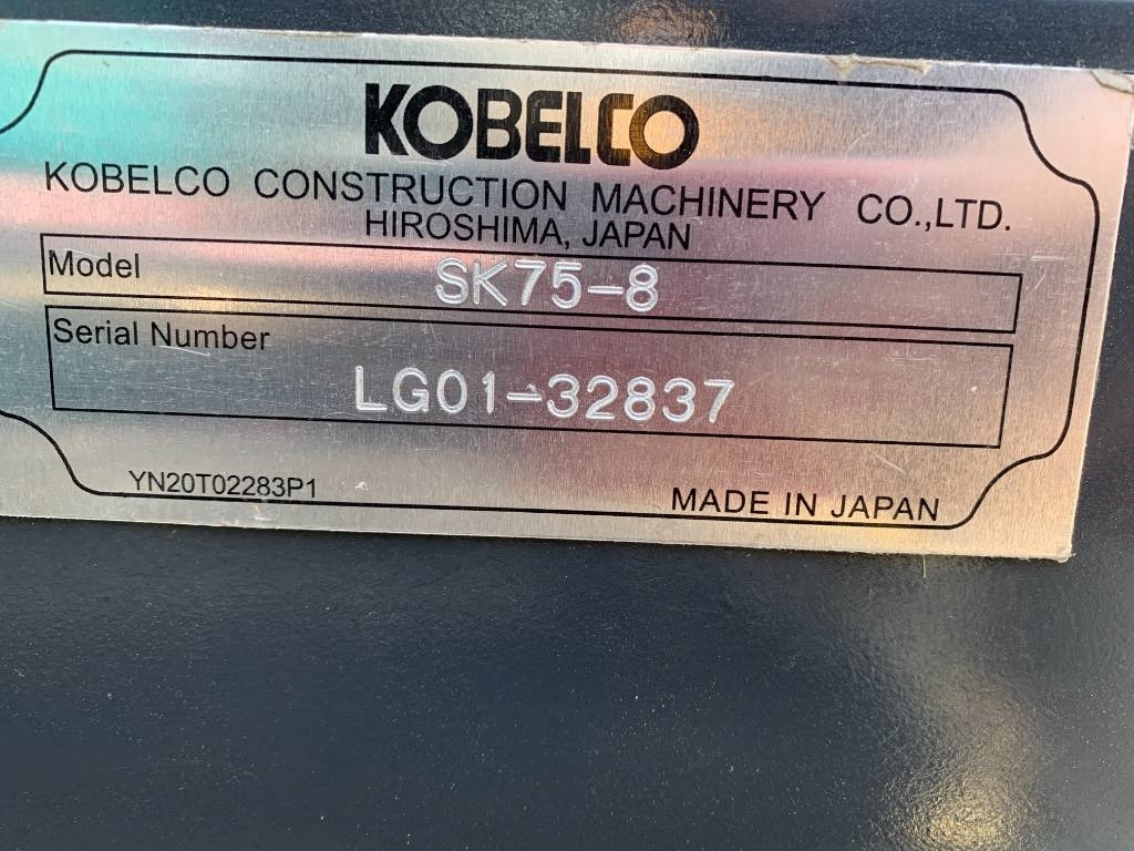 Kobelco SK 75 - Escavatore cingolato: foto 4 Kobelco SK 75 - Escavatore cingolato: foto 4