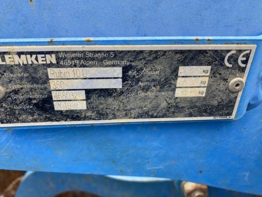Lemken RUBIN 10/350U - Coltivatore: foto 4 Lemken RUBIN 10/350U - Coltivatore: foto 4