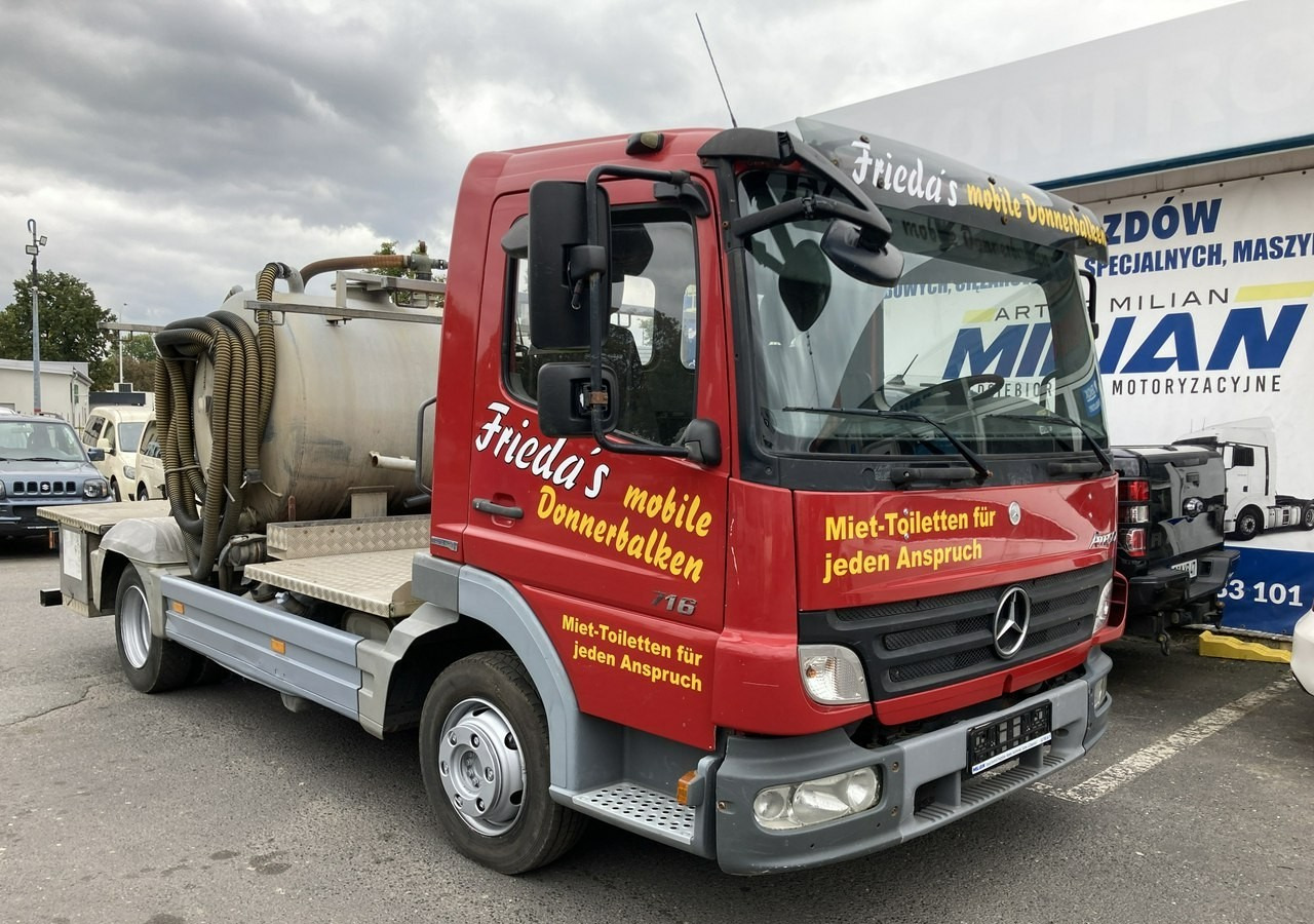 Mercedes-Benz Atego 716 Toitoi WC Asanizacyjny Wuko Kanalizacja Toi Toi Atego716 Toitoi dowywozu WC Asanizacyjny Wuko Kanalizacja ... - Camion immondizia: foto 2 Mercedes-Benz Atego 716 Toitoi WC Asanizacyjny Wuko Kanalizacja Toi Toi Atego716 Toitoi dowywozu WC Asanizacyjny Wuko Kanalizacja ... - Camion immondizia: foto 2
