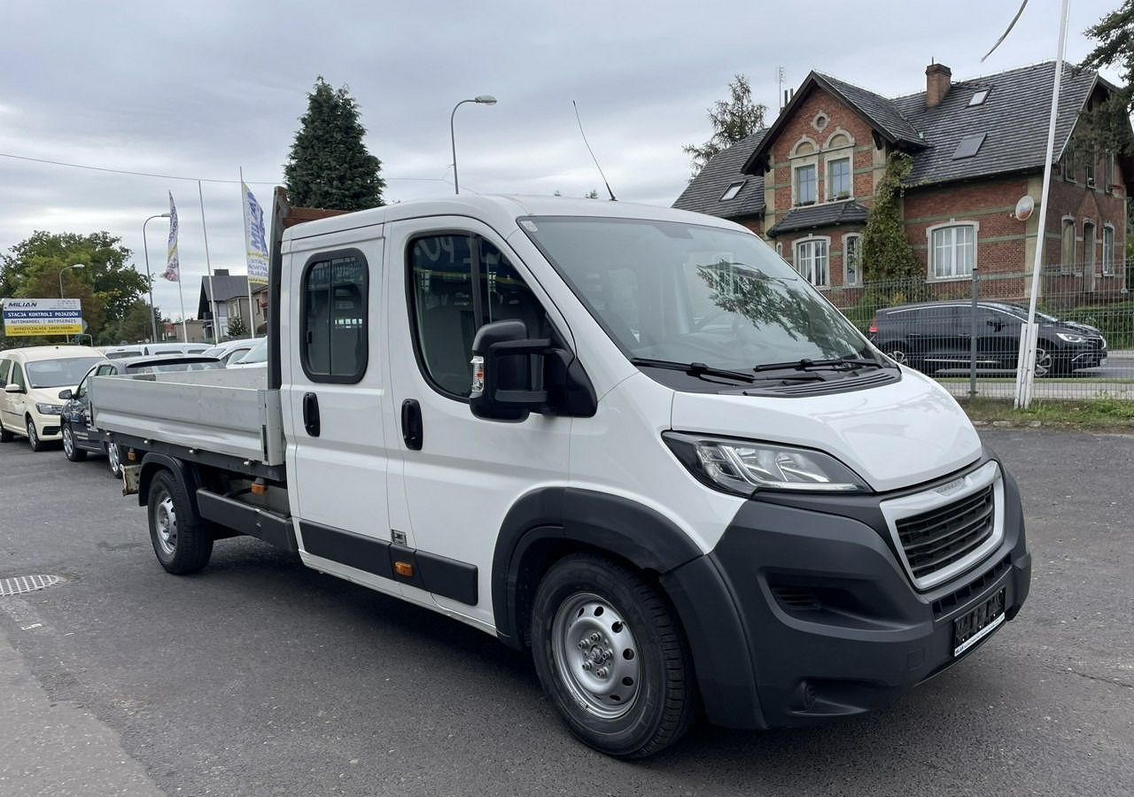 Furgone con cassone fisso, Furgone doppia cabina Peugeot Boxer Peugeot Boxer 2.0-130KM klima dokka Brygadówka doka 122tkm 2018: foto 8