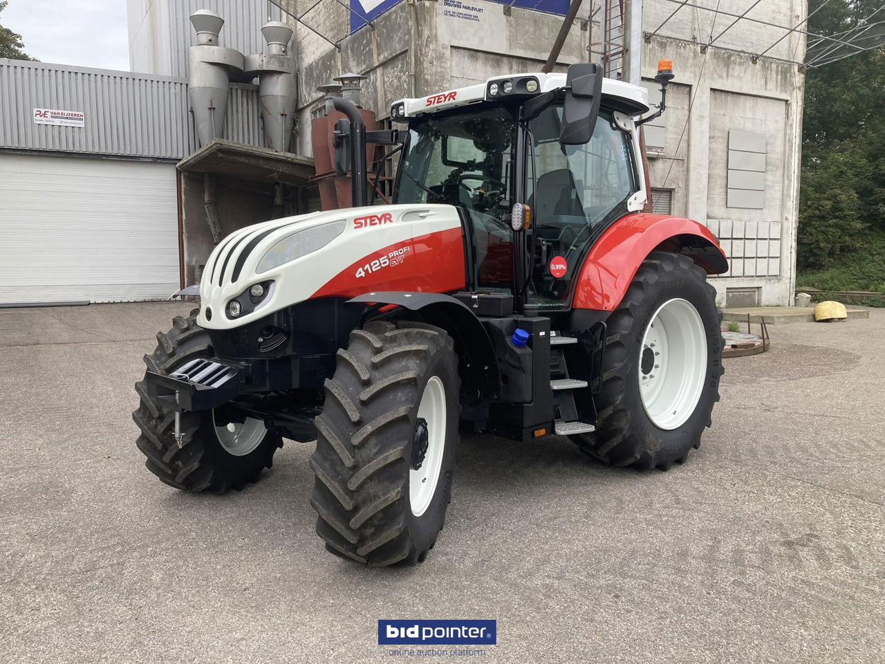 Steyr 4125 profi CVT - Trattore: foto 1 Steyr 4125 profi CVT - Trattore: foto 1