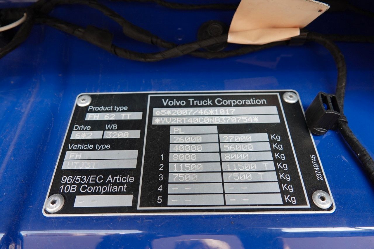 Camion Volvo FH 500 / ZESTAW / BOOGIE 6X2 / I-SAVE / + WIELTO: foto 17