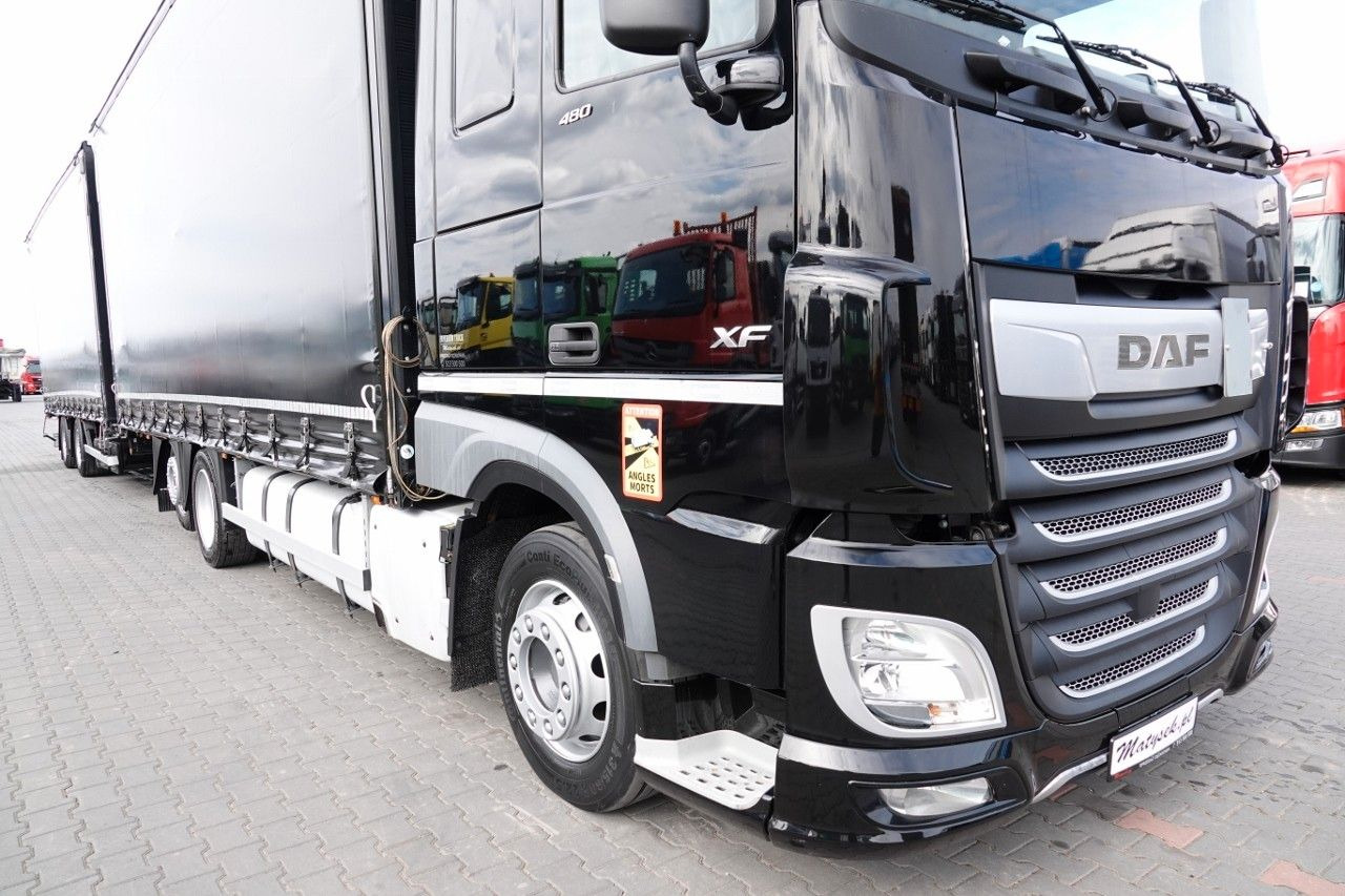 DAF XF 480 / ZESTAW TANDEM / 120 M3 / PRZEJAZDOWY / - Camion centinato: foto 5 DAF XF 480 / ZESTAW TANDEM / 120 M3 / PRZEJAZDOWY / - Camion centinato: foto 5
