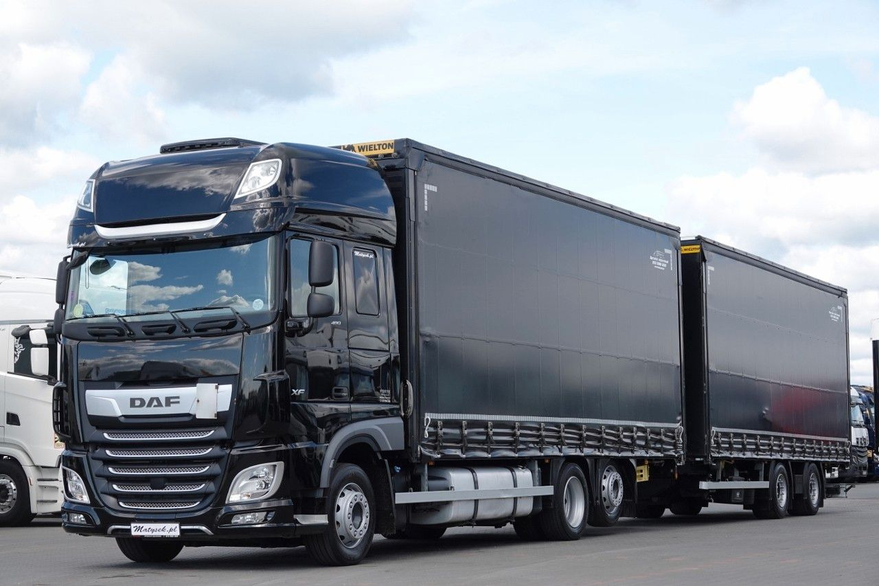 DAF XF 480 / ZESTAW TANDEM / 120 M3 / PRZEJAZDOWY / - Camion centinato: foto 1 DAF XF 480 / ZESTAW TANDEM / 120 M3 / PRZEJAZDOWY / - Camion centinato: foto 1