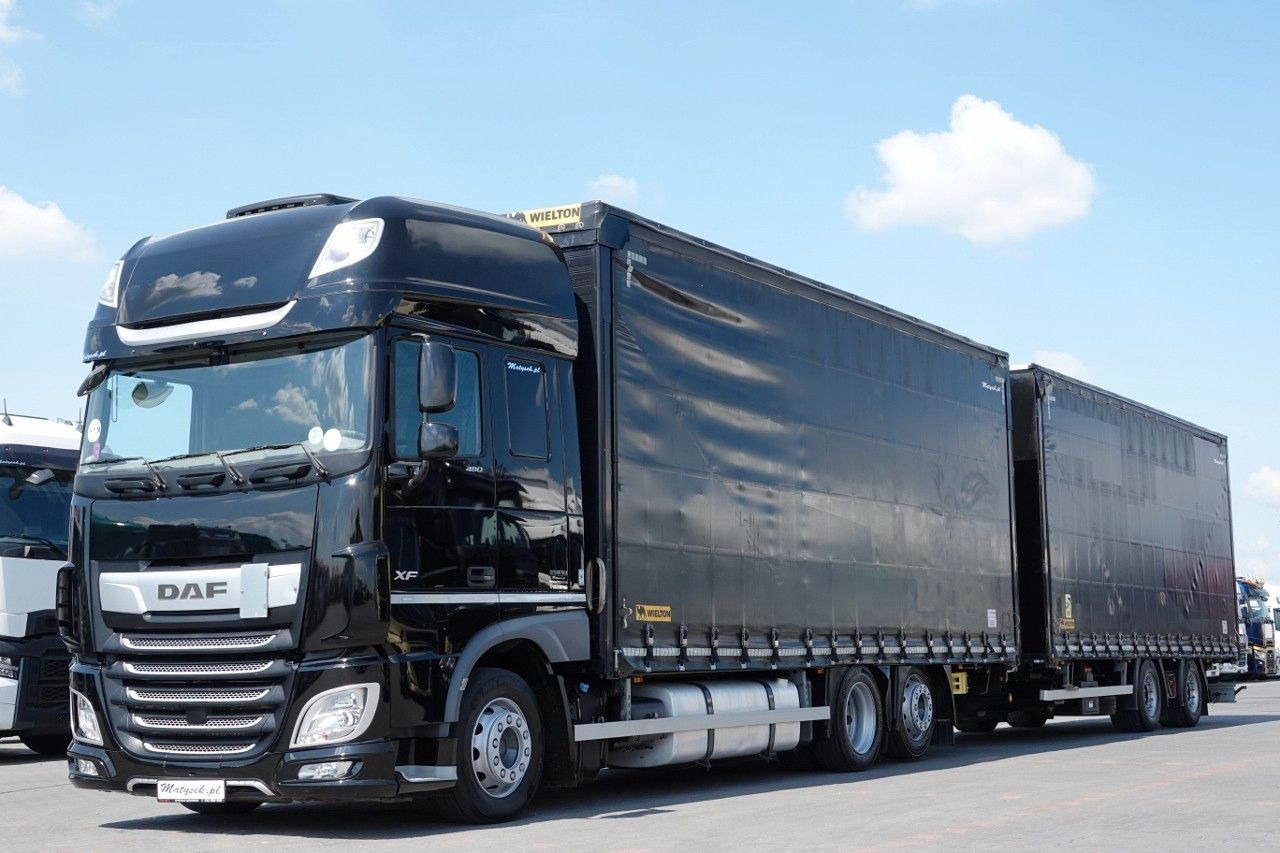 DAF XF 480 / ZESTAW TANDEM / 120 M3 / PRZEJAZDOWY / - Camion centinato: foto 2 DAF XF 480 / ZESTAW TANDEM / 120 M3 / PRZEJAZDOWY / - Camion centinato: foto 2