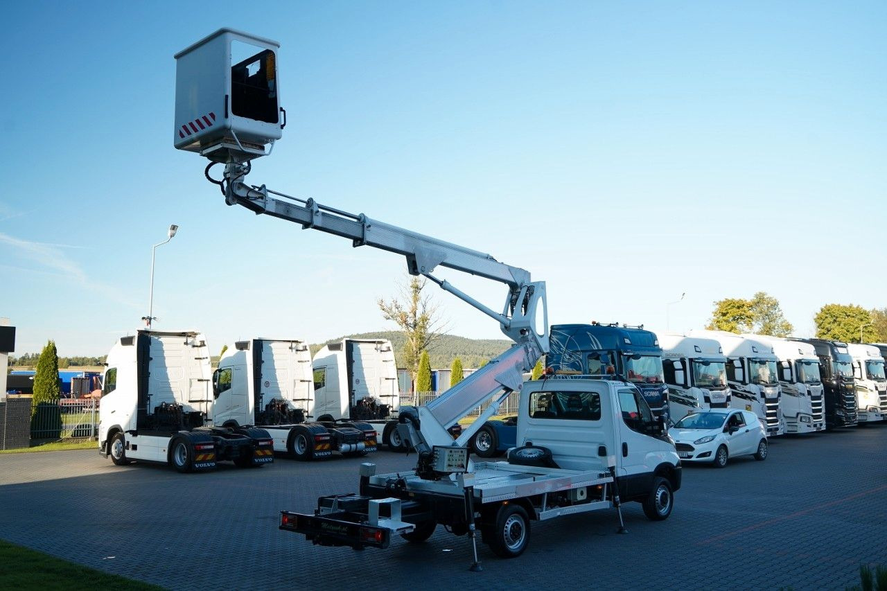 Piattaforma autocarrata Iveco DAILY 35-120 / ZWYŻKA / PODNOŚNIK KOSZOWY  20 ME: foto 7