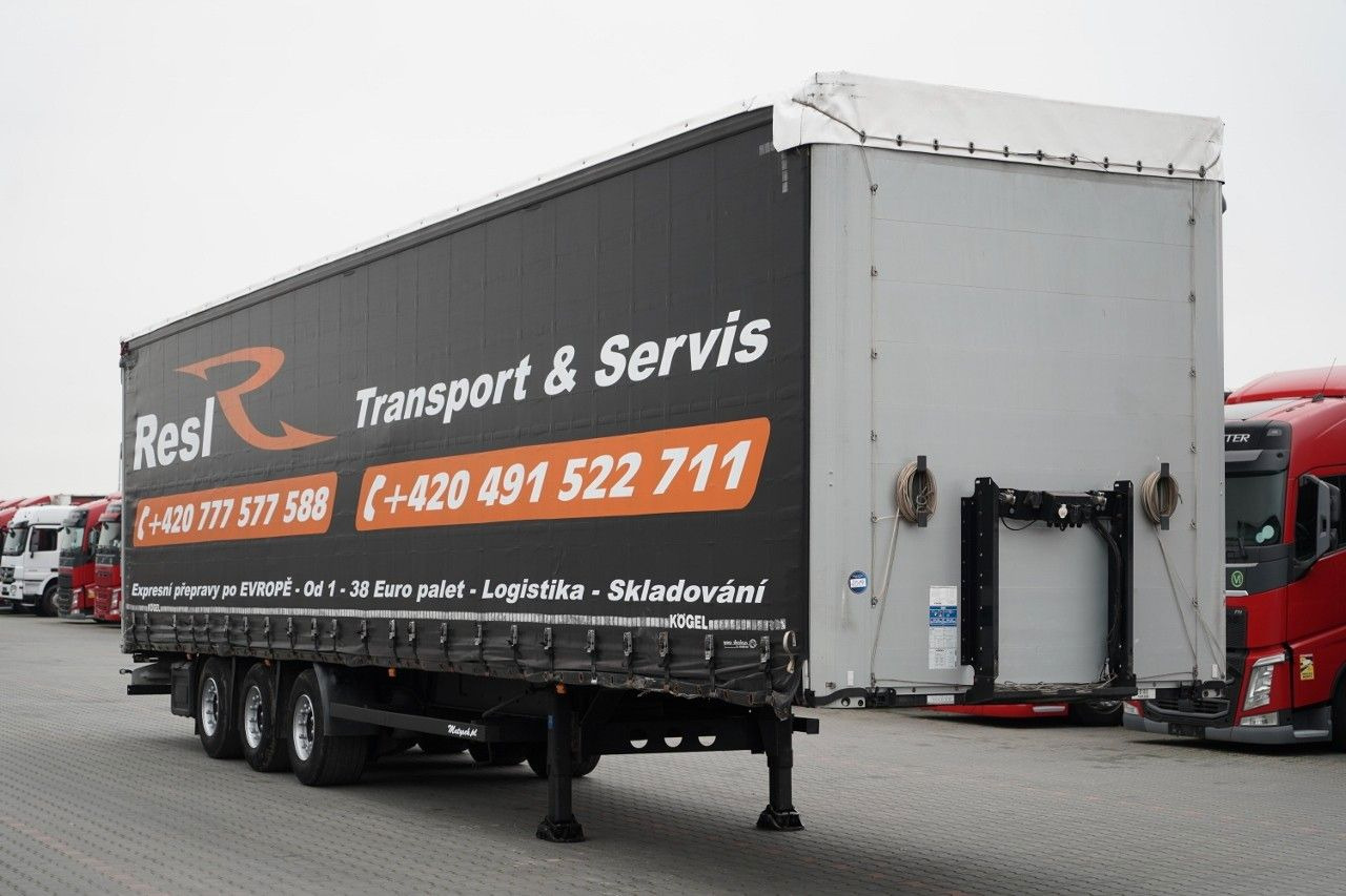 Kögel FIRANKA / MEGA / OŚ PODNOSZONA / OSIE SAF / DACH - Semirimorchio centinato: foto 1 Kögel FIRANKA / MEGA / OŚ PODNOSZONA / OSIE SAF / DACH - Semirimorchio centinato: foto 1