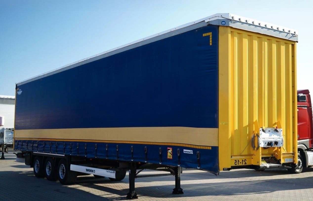 Krone FIRANKA / MEGA / DACH PODNOSZONY / LOW DECK - Semirimorchio centinato: foto 1 Krone FIRANKA / MEGA / DACH PODNOSZONY / LOW DECK - Semirimorchio centinato: foto 1