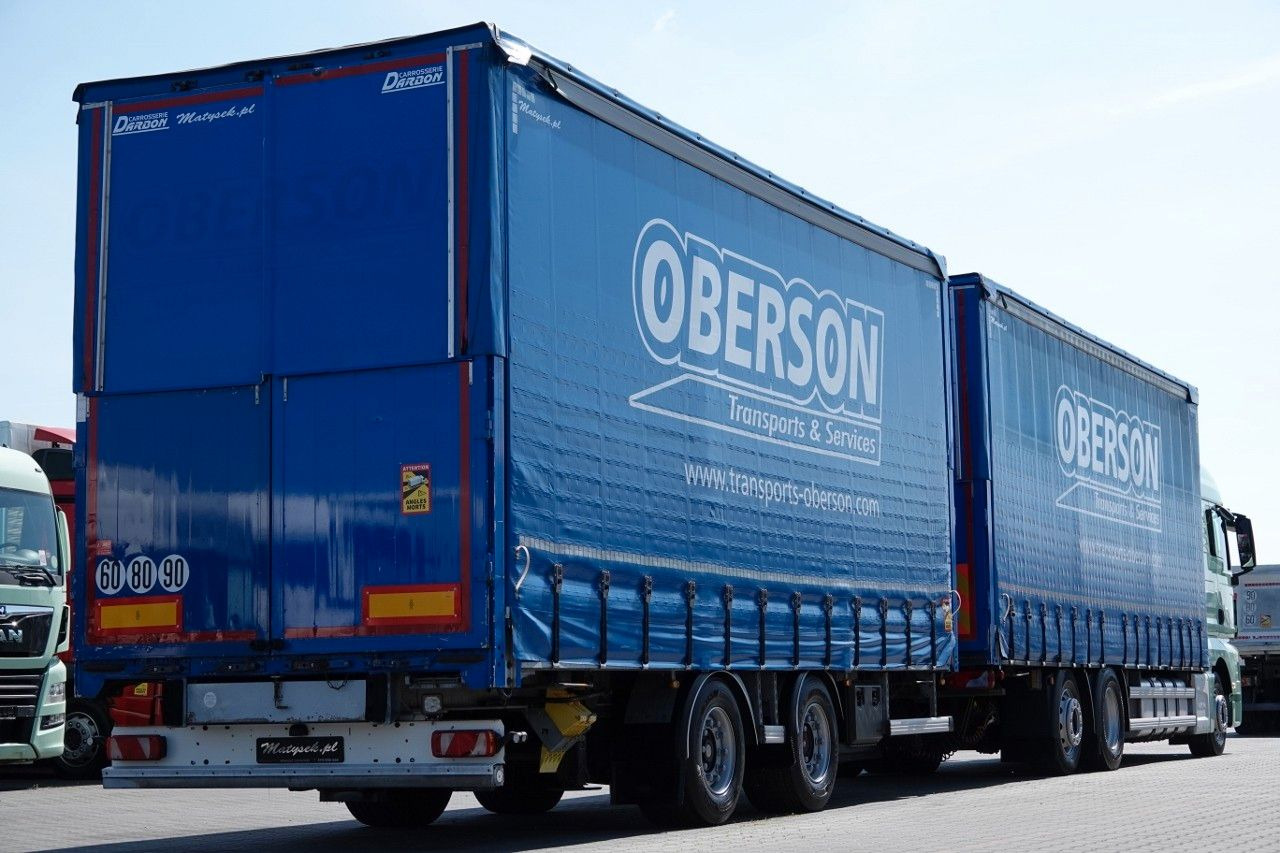 MAN TGX 26.460 / ZESTAW TANDEM PRZEJAZDOWY / 120 M3 - Camion centinato: foto 4 MAN TGX 26.460 / ZESTAW TANDEM PRZEJAZDOWY / 120 M3 - Camion centinato: foto 4