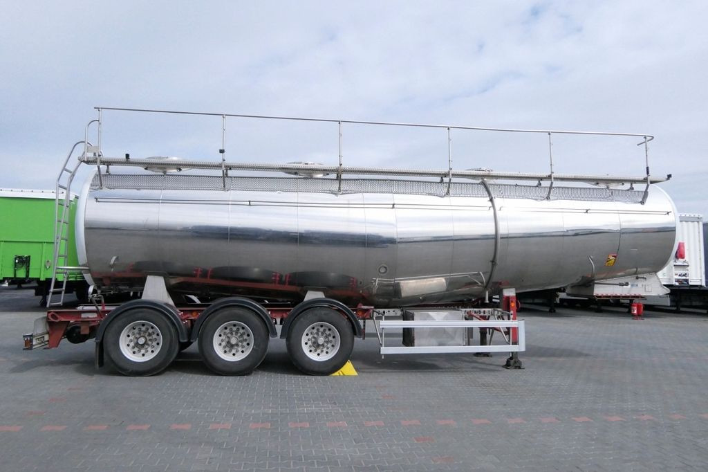 Semirimorchio cisterna Menci ETA / FOOD LIQUID TANK TRAILER/32000 L/ 4 CHAMBE: foto 7