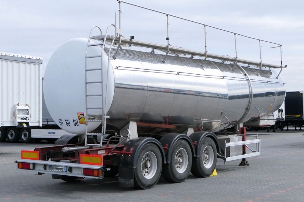 Semirimorchio cisterna Menci ETA / FOOD LIQUID TANK TRAILER/32000 L/ 4 CHAMBE: foto 6