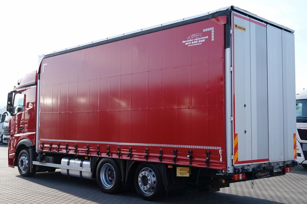 Mercedes-Benz ACTROS 25 480 / FIRANKA- 7,4 m / PODNOSZONY DACH - Camion centinato: foto 2 Mercedes-Benz ACTROS 25 480 / FIRANKA- 7,4 m / PODNOSZONY DACH - Camion centinato: foto 2