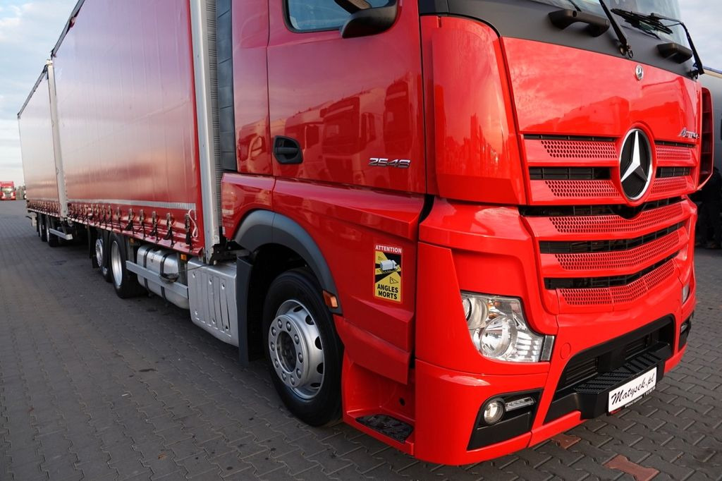 Mercedes-Benz ACTROS 2548 / ZESTAW TANDEM 120 M3 / PRZEJAZDOWY - Camion centinato: foto 5 Mercedes-Benz ACTROS 2548 / ZESTAW TANDEM 120 M3 / PRZEJAZDOWY - Camion centinato: foto 5