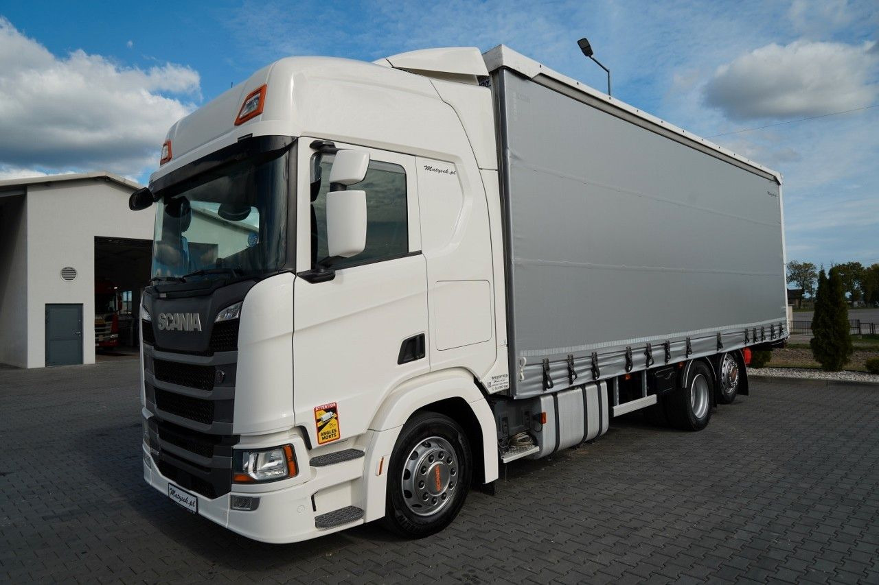 Scania R 450 / MEGA / 6x2 / FIRANKA - 8,2 m / SOLÓWKA / - Camion centinato: foto 2 Scania R 450 / MEGA / 6x2 / FIRANKA - 8,2 m / SOLÓWKA / - Camion centinato: foto 2