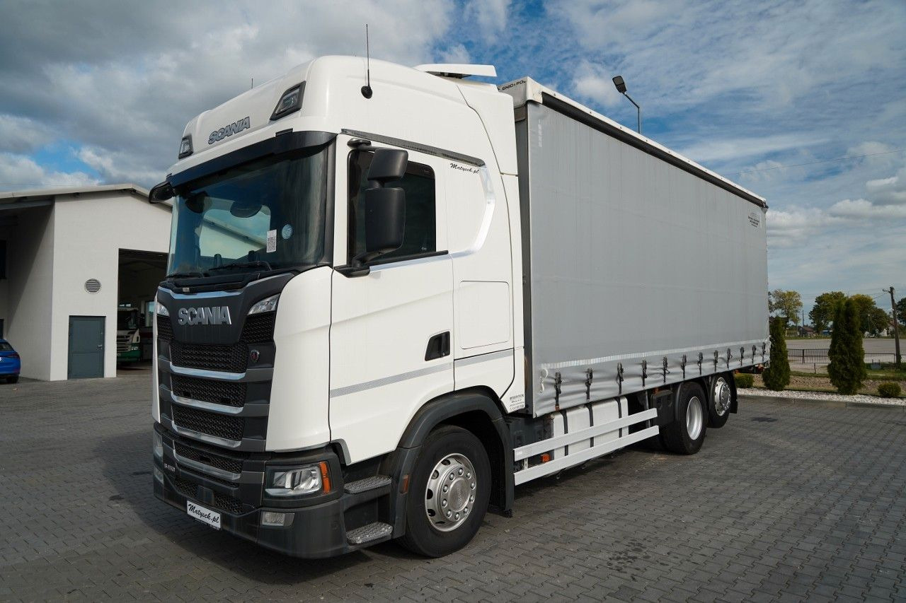 Scania S 450 / SOLÓWKA / 6X2 / OŚ PODNOSZONA / 2019 / - Camion centinato: foto 3 Scania S 450 / SOLÓWKA / 6X2 / OŚ PODNOSZONA / 2019 / - Camion centinato: foto 3