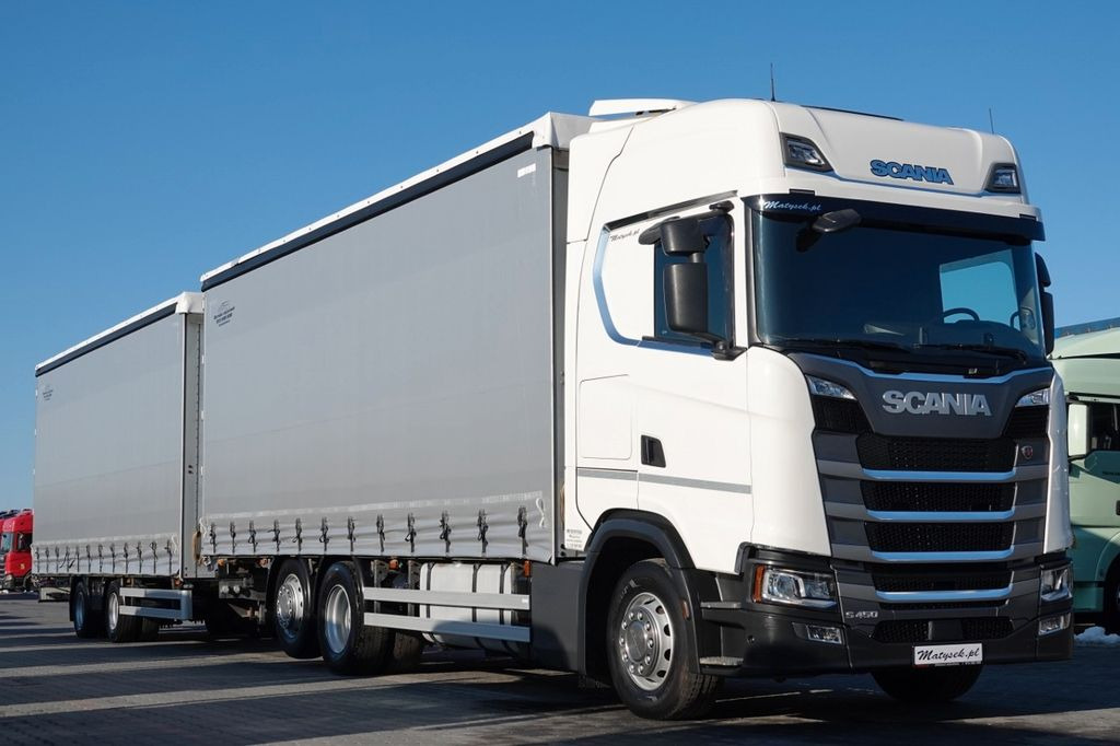 Scania S 450 / ZESTAW TANDEM / 120 M3 / I-PARK COOL - Camion centinato: foto 4 Scania S 450 / ZESTAW TANDEM / 120 M3 / I-PARK COOL - Camion centinato: foto 4