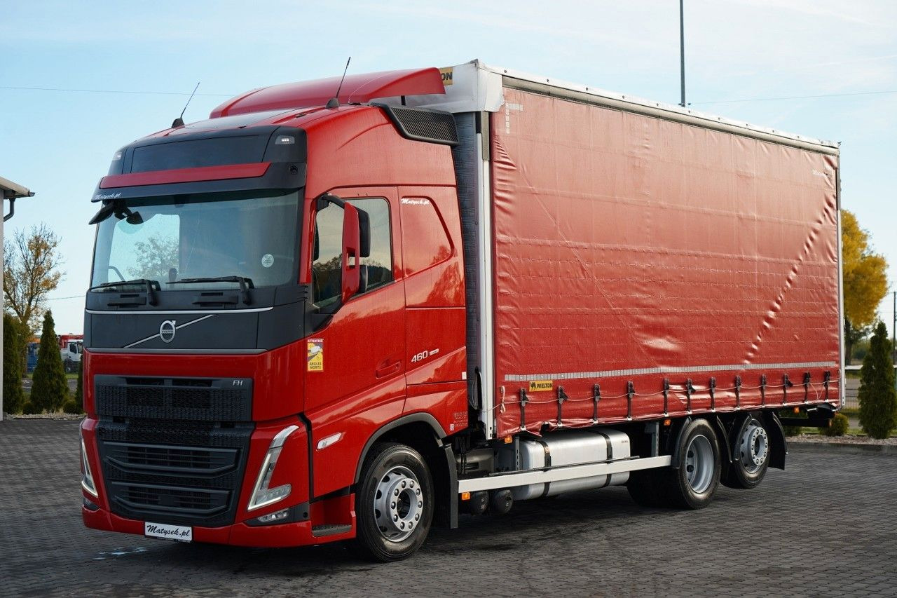 Volvo FH 460 / SOLÓWKA / I-SAVE / I-PARK COOL / OŚ POD - Camion centinato: foto 4 Volvo FH 460 / SOLÓWKA / I-SAVE / I-PARK COOL / OŚ POD - Camion centinato: foto 4