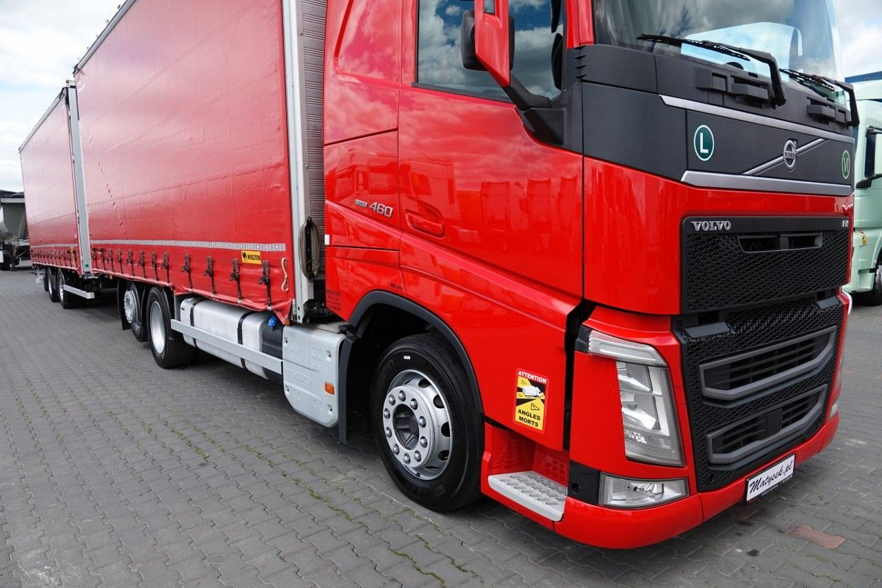 Volvo FH 460 / ZESTAW TANDEM 120 M3 / I-PARK COOL - Camion centinato: foto 5 Volvo FH 460 / ZESTAW TANDEM 120 M3 / I-PARK COOL - Camion centinato: foto 5